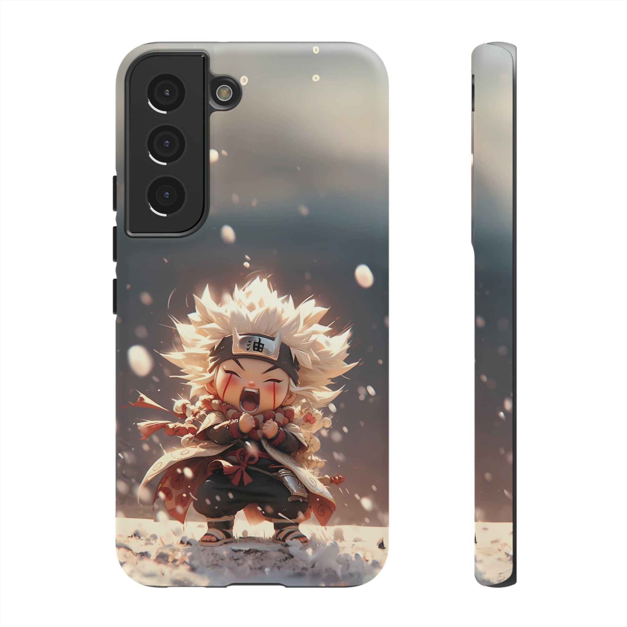 Anime Phone Case – Chibi Jiraiya Tough Protective Case for iPhone & Samsung