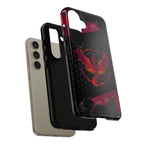 Pokémon Phone Case – Team Valor Tough & Rugged Dual-Layer Protection for iPhone, Samsung, Pixel | Wireless Charging Ready