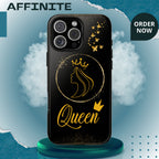 Tough Case Queen Phone Case – Matte & Glossy Crown Design for iPhone, Samsung & Pixel iPhone 16 Pro Max Glossy