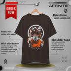 T-Shirt Anime-Inspired Unisex T-Shirt - Ultra Soft Cotton Tee Brown