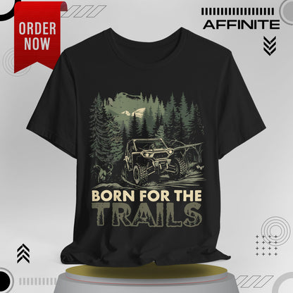 T-Shirt Born for the Trails Unisex Adventure Tee