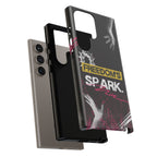 Tough Cases - Freedom's Spark Motivationsl Themed Phone Protection for iPhone, Samsung, and Google Pixel (Matte/Glossy)