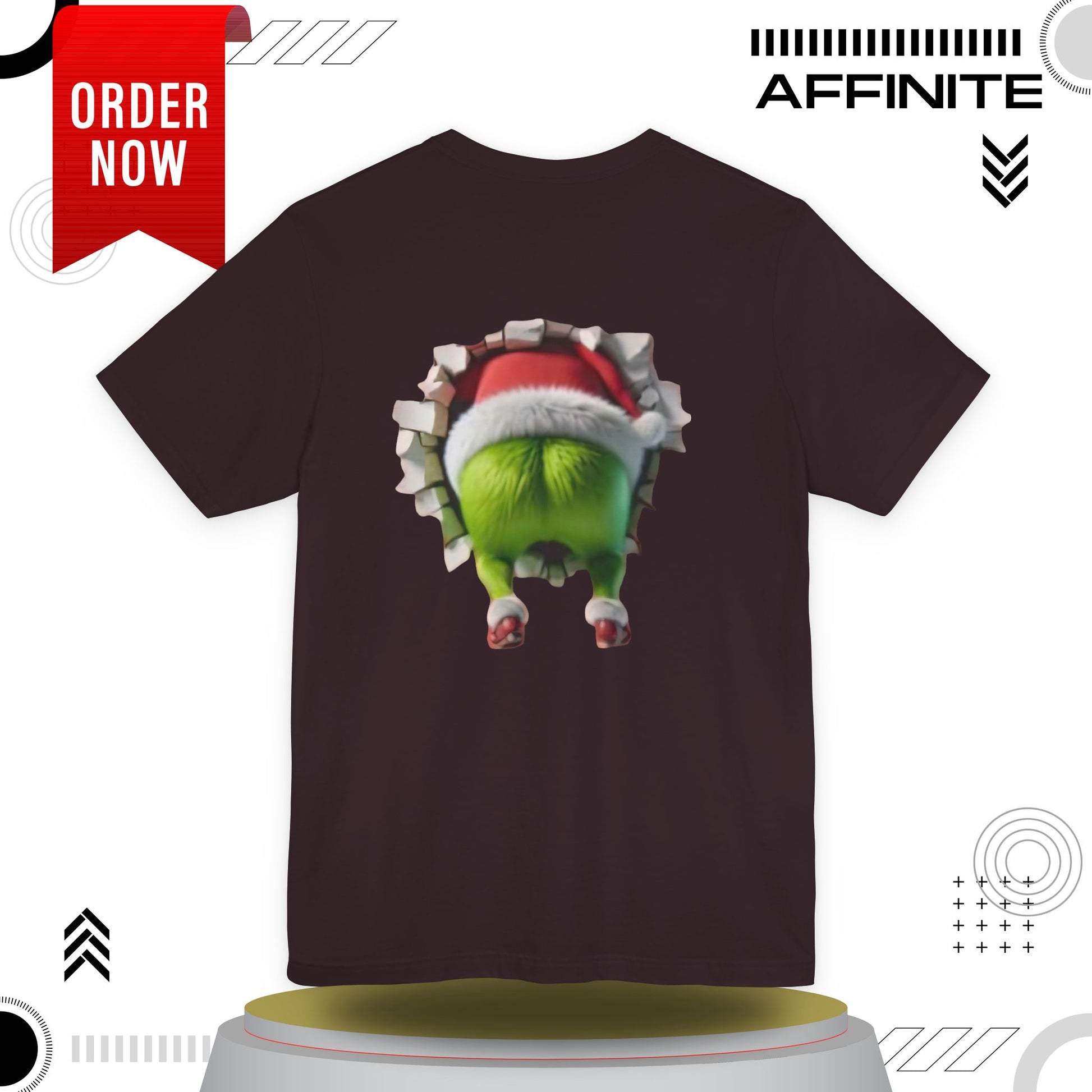 T-Shirt The Grinch Unisex Jersey Short Sleeve Tee | Soft Cotton Christmas T-Shirt