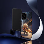 Chibi Zenitsu Lightning Tough Phone Case – Anime Protective Case for iPhone & Samsung, UV Resistant, Durable & Stylish