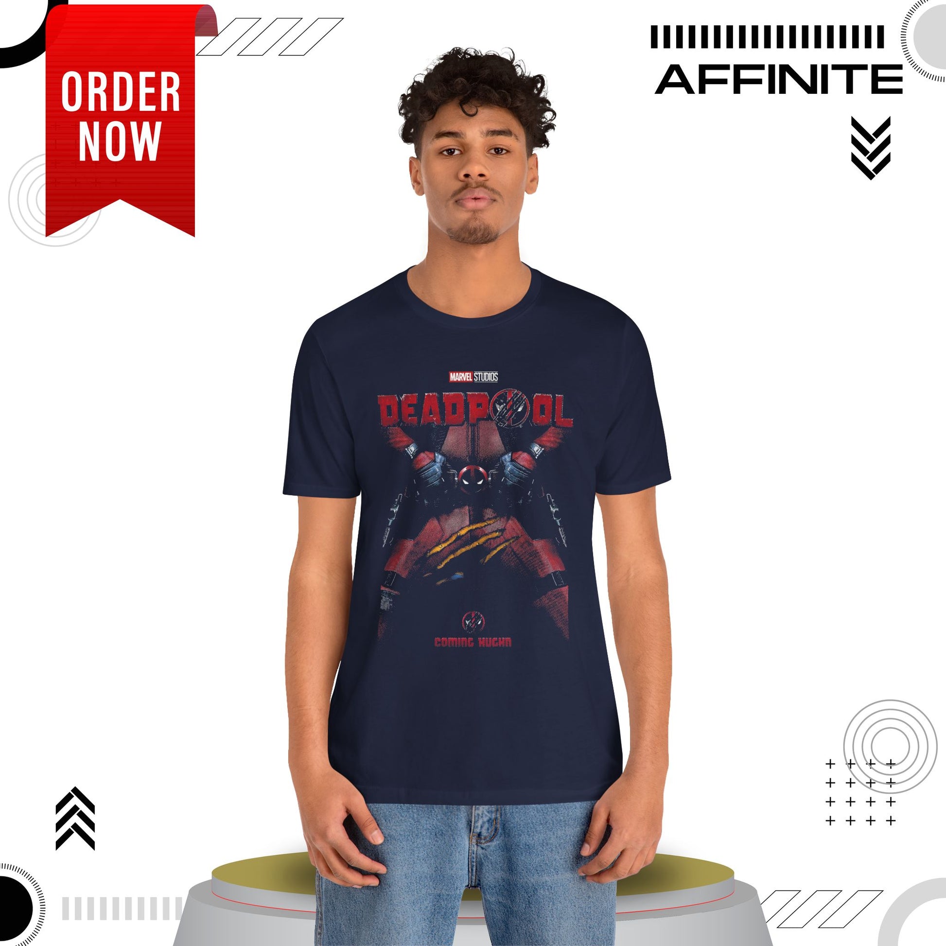 T-Shirt Deadpool Graphic Tee - Superhero Fan T-Shirt for Men & Women