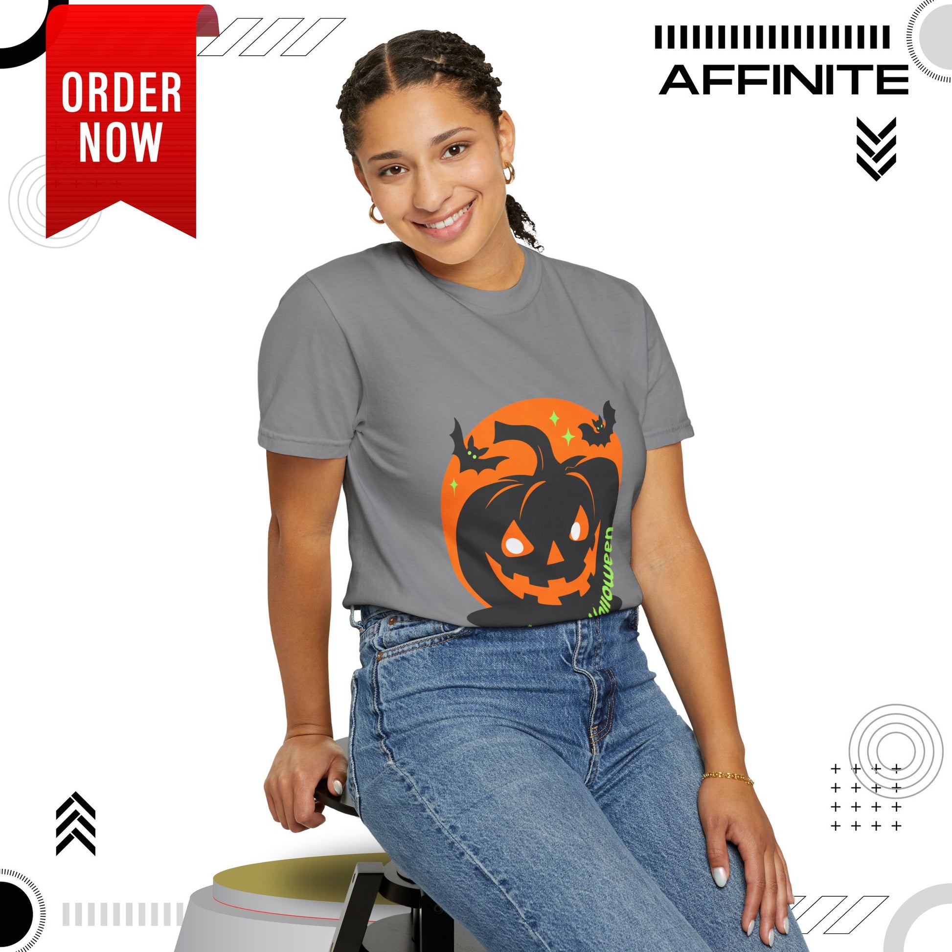 T-Shirt Mens Halloween T Shirts - Wickedly Soft Garment-Dyed Tee