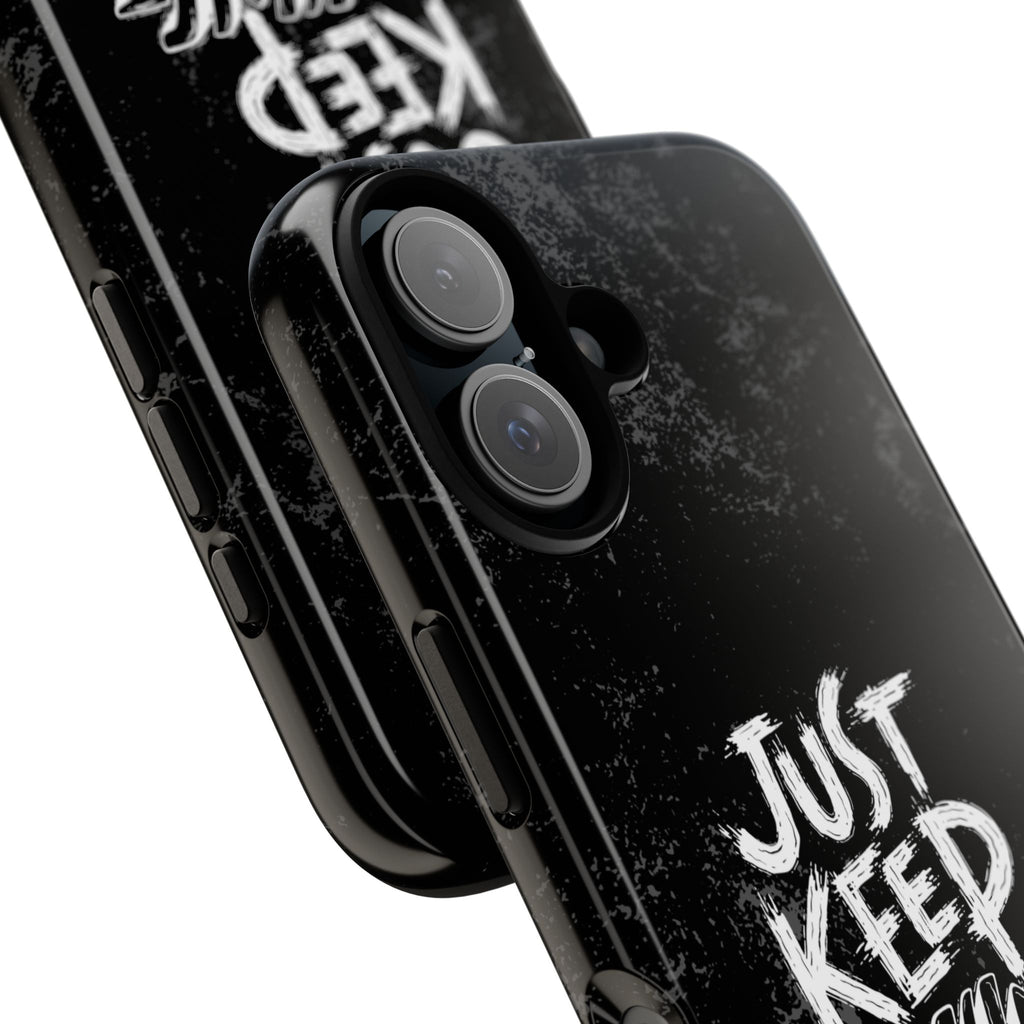 Tough Cases - Keep Moving Forward Quote Themed Phone Protection for iPhone, Samsung, and Google Pixel (Matte/Glossy)