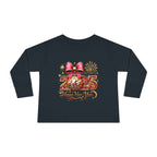 Toddler Long Sleeve Tee - 2025 Happy New Year Disco Design