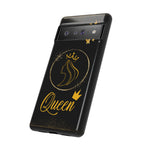 Tough Case Queen Phone Case – Matte & Glossy Crown Design for iPhone, Samsung & Pixel