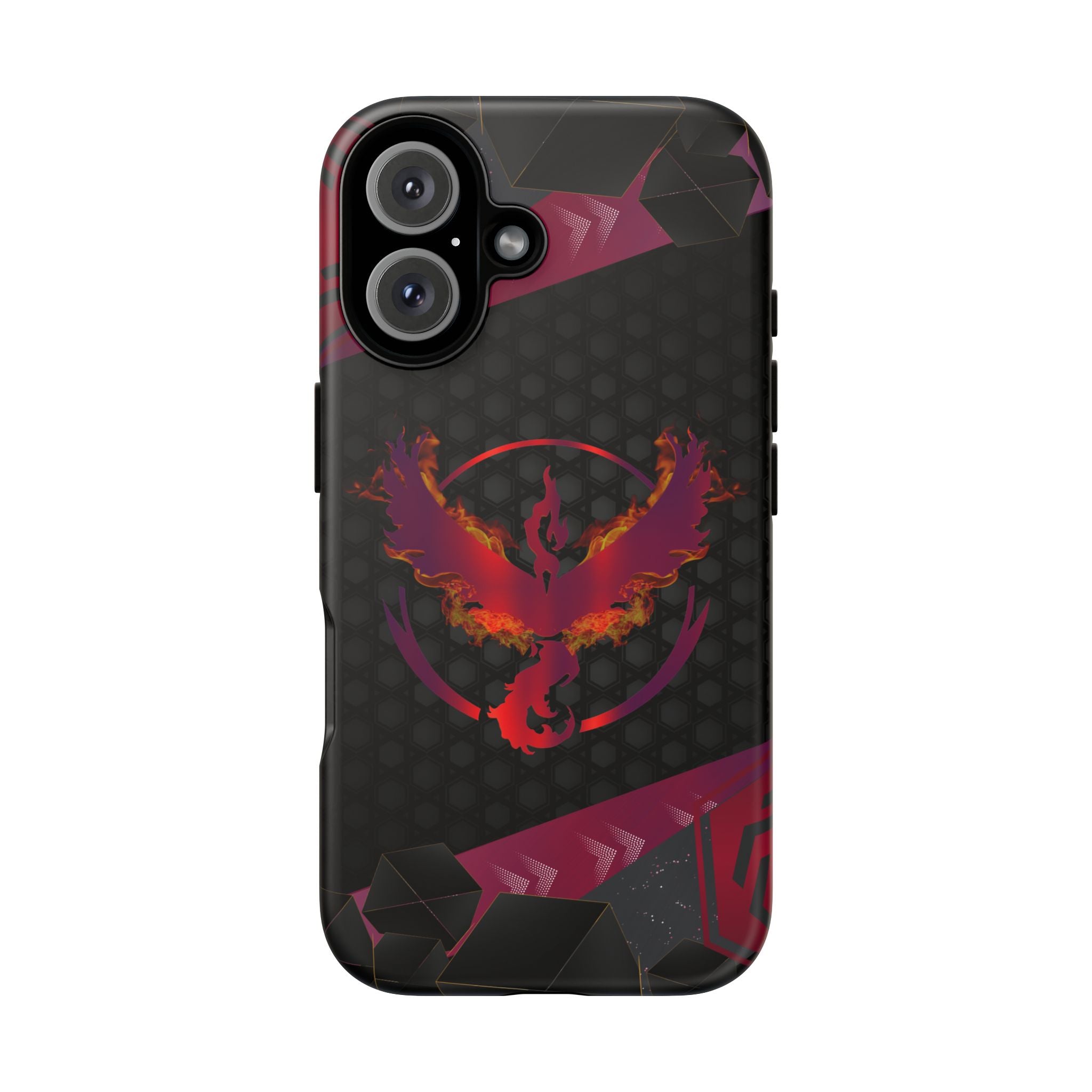Pokémon Phone Case – Team Valor Tough & Rugged Dual-Layer Protection for iPhone, Samsung, Pixel | Wireless Charging Ready