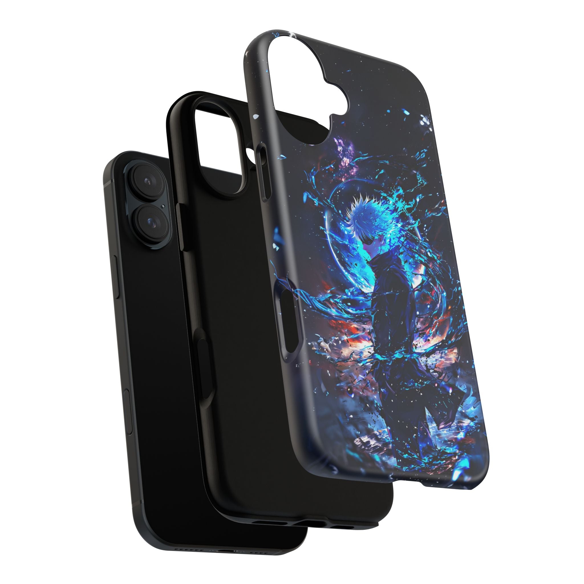 Anime Tough Phone Case – Gojou Satoru Design for iPhone, Samsung, and Google Pixel