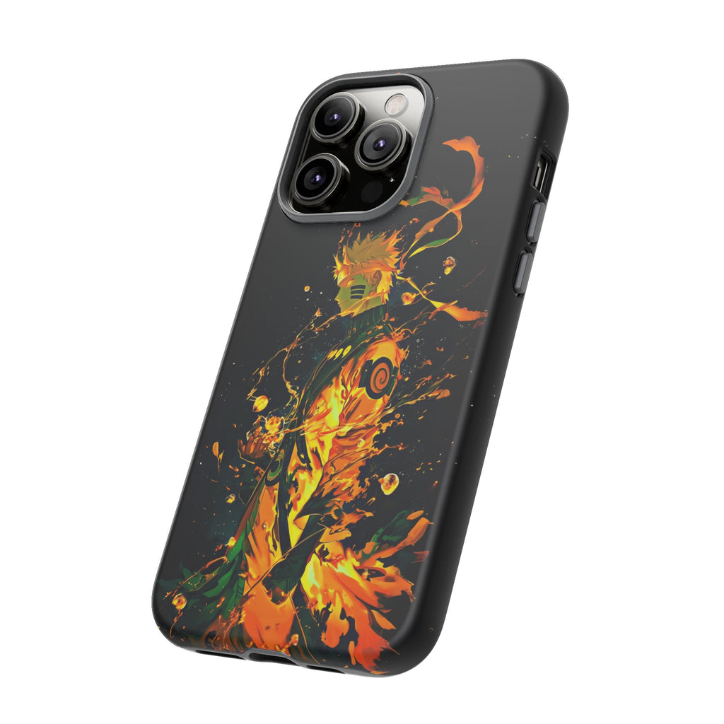 Naruto Kurama Phone Case - Nine Tails Fox Anime Protective Cover