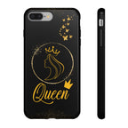 Tough Case Queen Phone Case – Matte & Glossy Crown Design for iPhone, Samsung & Pixel iPhone 8 Plus Glossy