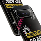 Tough Cases - Freedom's Spark Motivationsl Themed Phone Protection for iPhone, Samsung, and Google Pixel (Matte/Glossy)