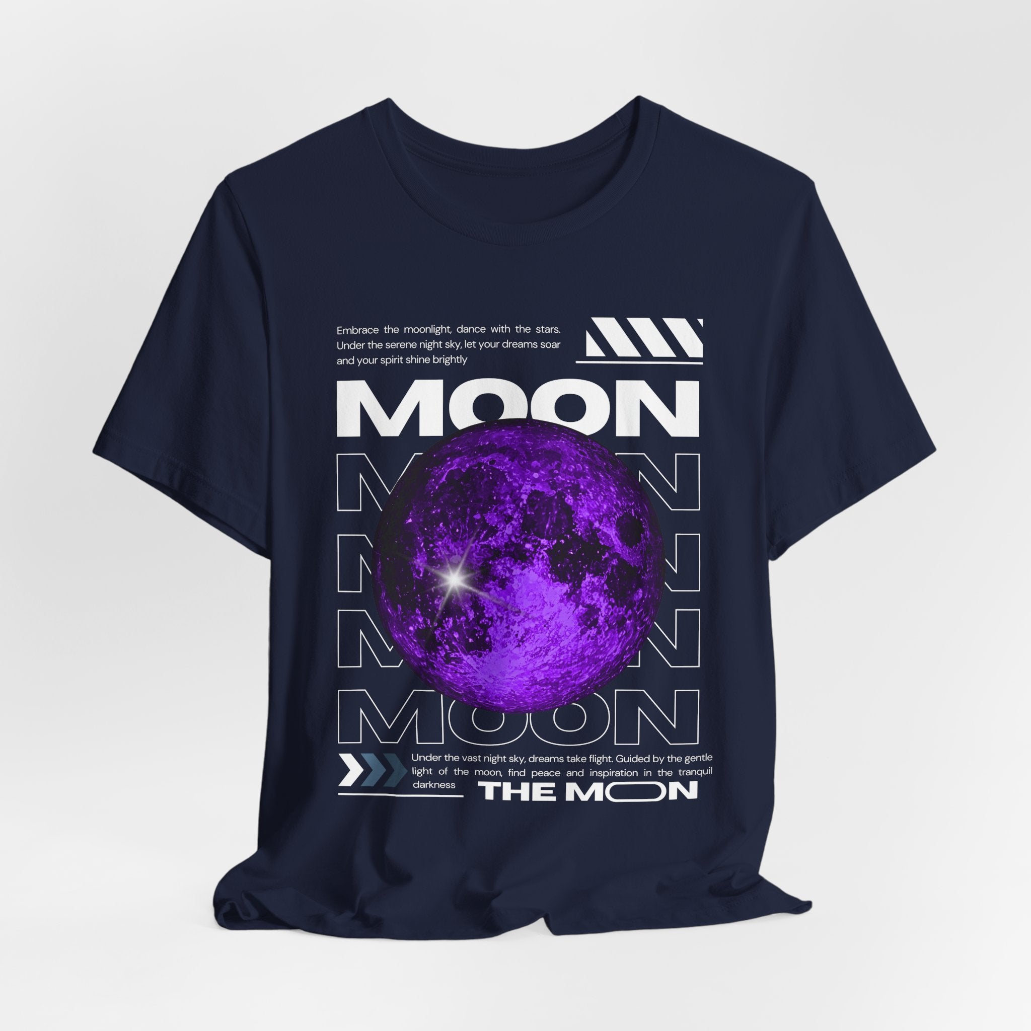Unisex Moon-Themed T-Shirt | Casual Short Sleeve Tee | Astronaut Lover Gift
