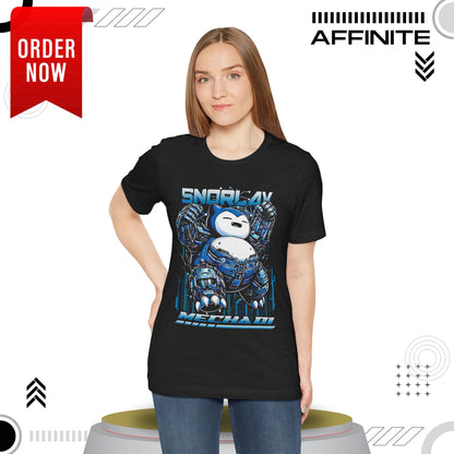 T-Shirt Robot Snoorlax Unisex Softstyle T-Shirt / Anime-Inspired Graphic Tee by Bella+Canvas