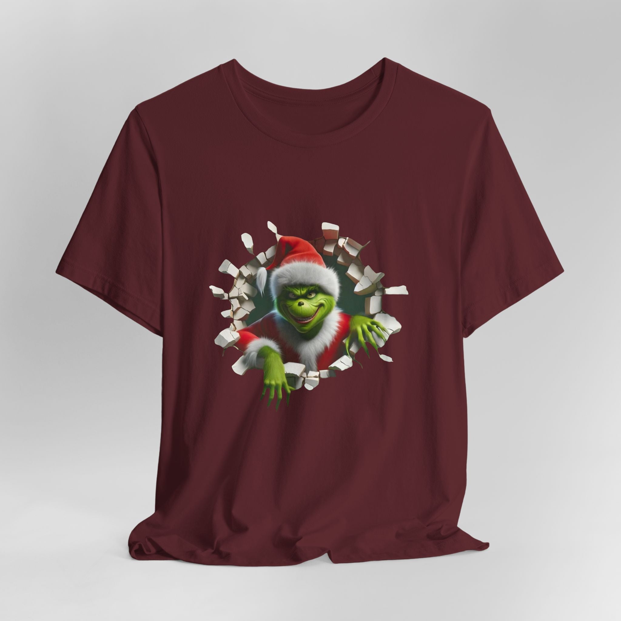 The Grinch Unisex Jersey Short Sleeve Tee | Soft Cotton Christmas T-Shirt