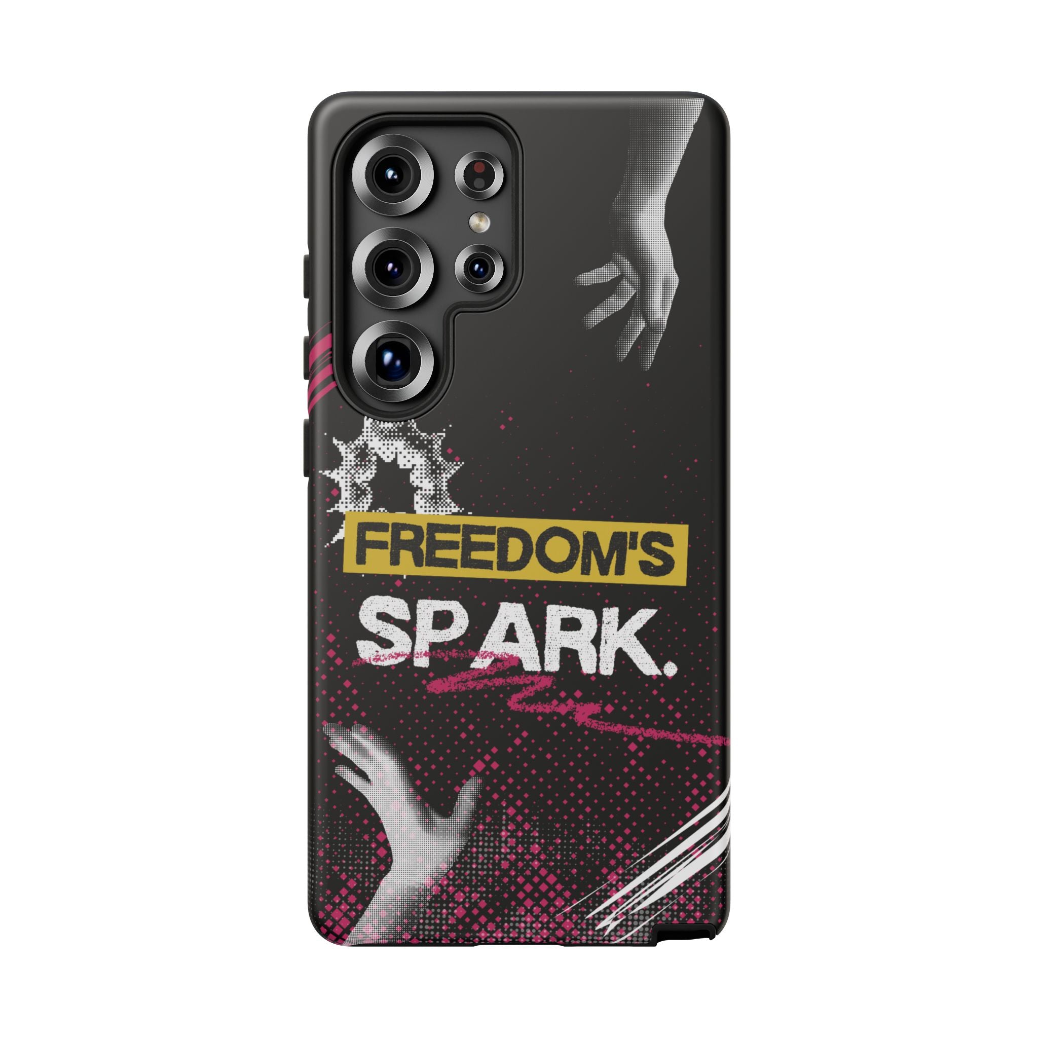 Tough Cases - Freedom's Spark Motivationsl Themed Phone Protection for iPhone, Samsung, and Google Pixel (Matte/Glossy)
