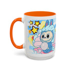 Lazy Yoga Accent Coffee Mug - Cute Animal Design 11oz & 15oz