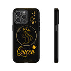 Tough Case Queen Phone Case – Matte & Glossy Crown Design for iPhone, Samsung & Pixel iPhone 15 Pro Max Glossy