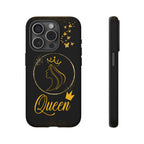 Tough Case Queen Phone Case – Matte & Glossy Crown Design for iPhone, Samsung & Pixel iPhone 15 Pro Matte