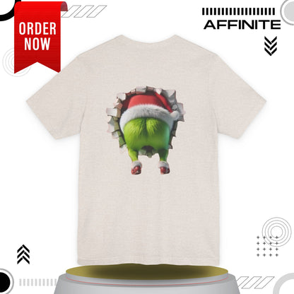 T-Shirt The Grinch Unisex Jersey Short Sleeve Tee | Soft Cotton Christmas T-Shirt