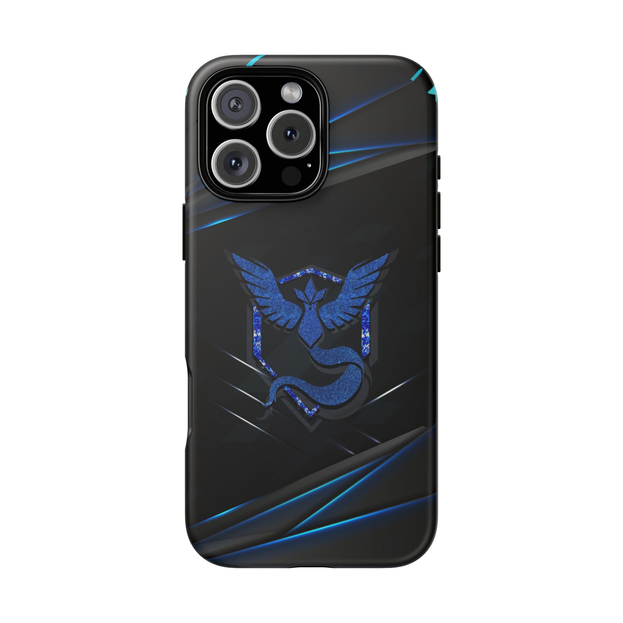 Team Mystic Phone Case - Tough Dual-Layer Protective Case for iPhone, Samsung, Pixel