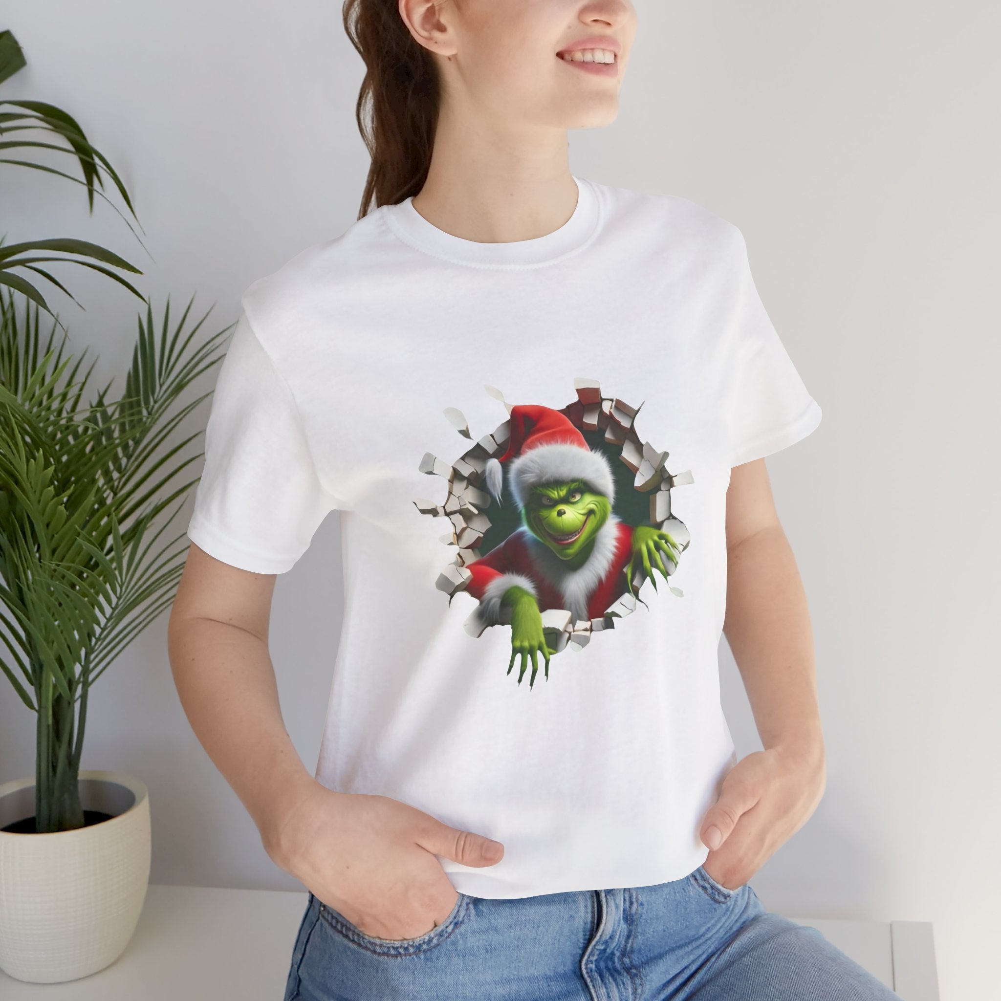 The Grinch Unisex Jersey Short Sleeve Tee | Soft Cotton Christmas T-Shirt