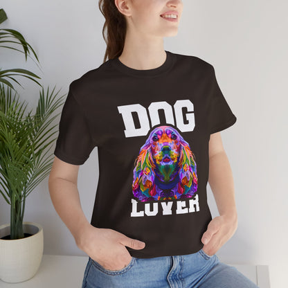 T-Shirt Dog Lover Graphic Tee | Unisex Short Sleeve T-Shirt for Dog Enthusiasts