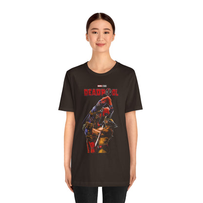 T-Shirt Deadpool Graphic Unisex Jersey Tee - Perfect for Comic Fans