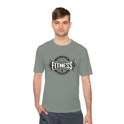 T-Shirt Moisture Wicking Fitness Shirt - Unisex Workout Tee for Gym, Running, Yoga