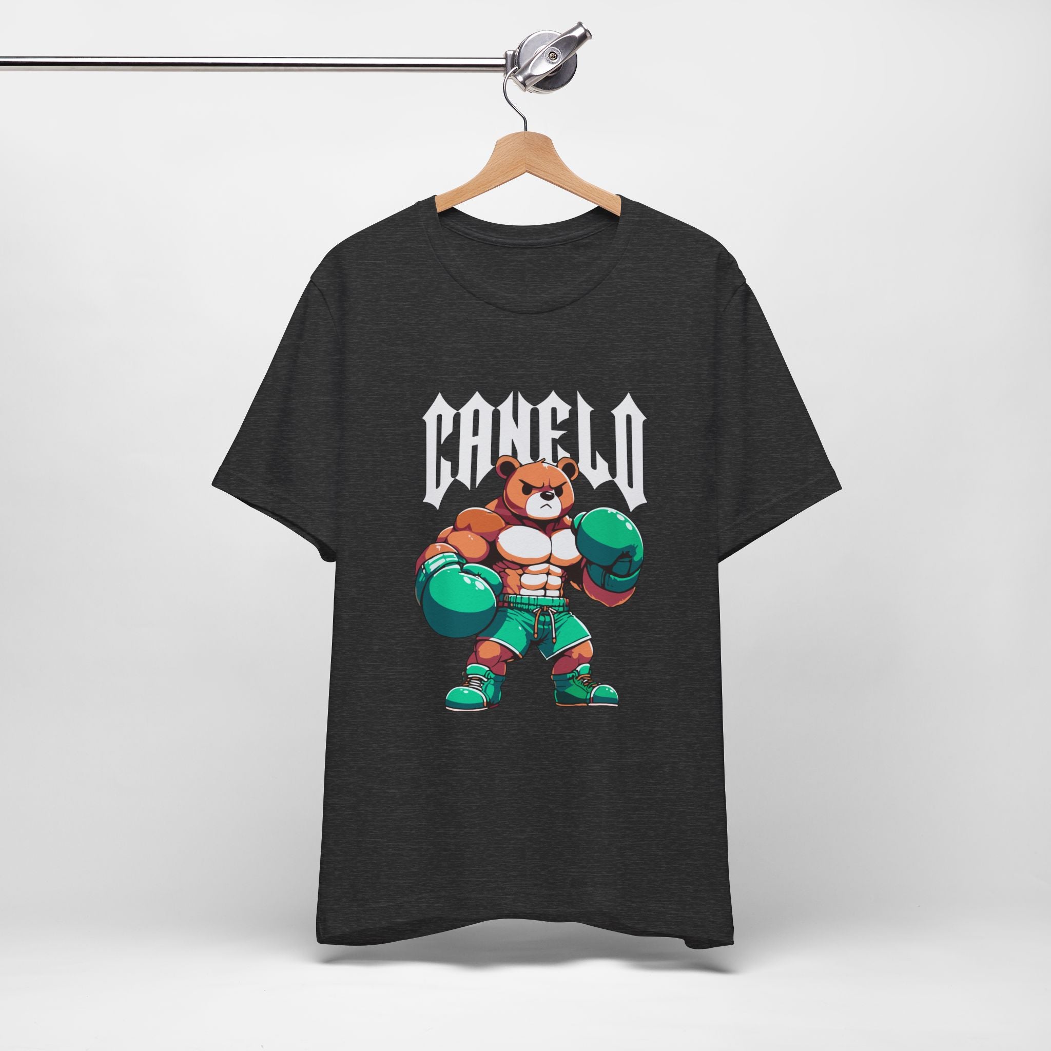 Boxing Bear T-Shirt - Unisex Jersey Short Sleeve Tee Inspired by Canelo