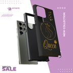 Tough Case Queen Phone Case – Matte & Glossy Crown Design for iPhone, Samsung & Pixel