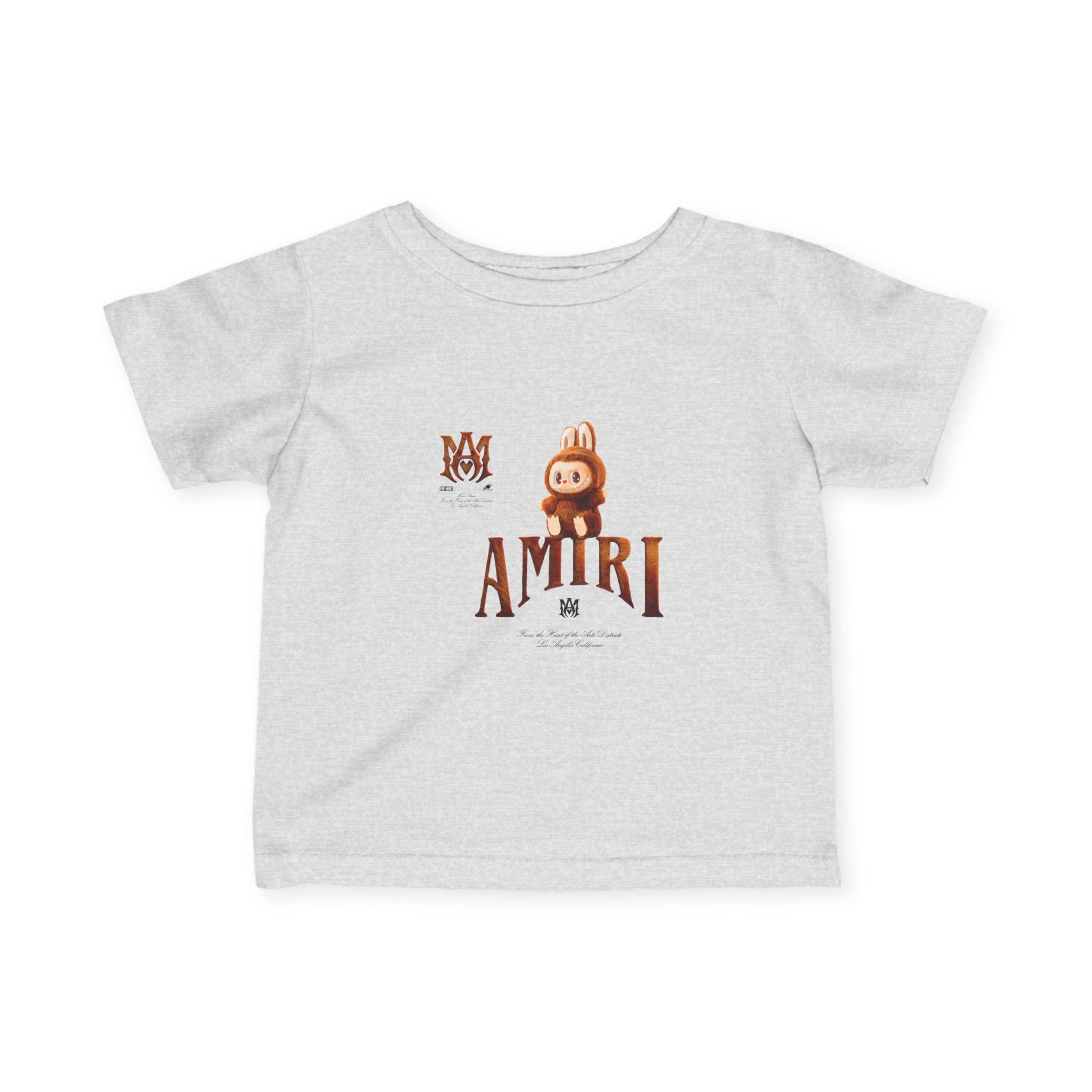 Labubu T-Shirt - Cute Amiri Bunny Kawaii Graphic Infant Tee
