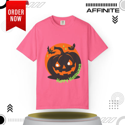 T-Shirt Mens Halloween T Shirts - Wickedly Soft Garment-Dyed Tee Crunchberry