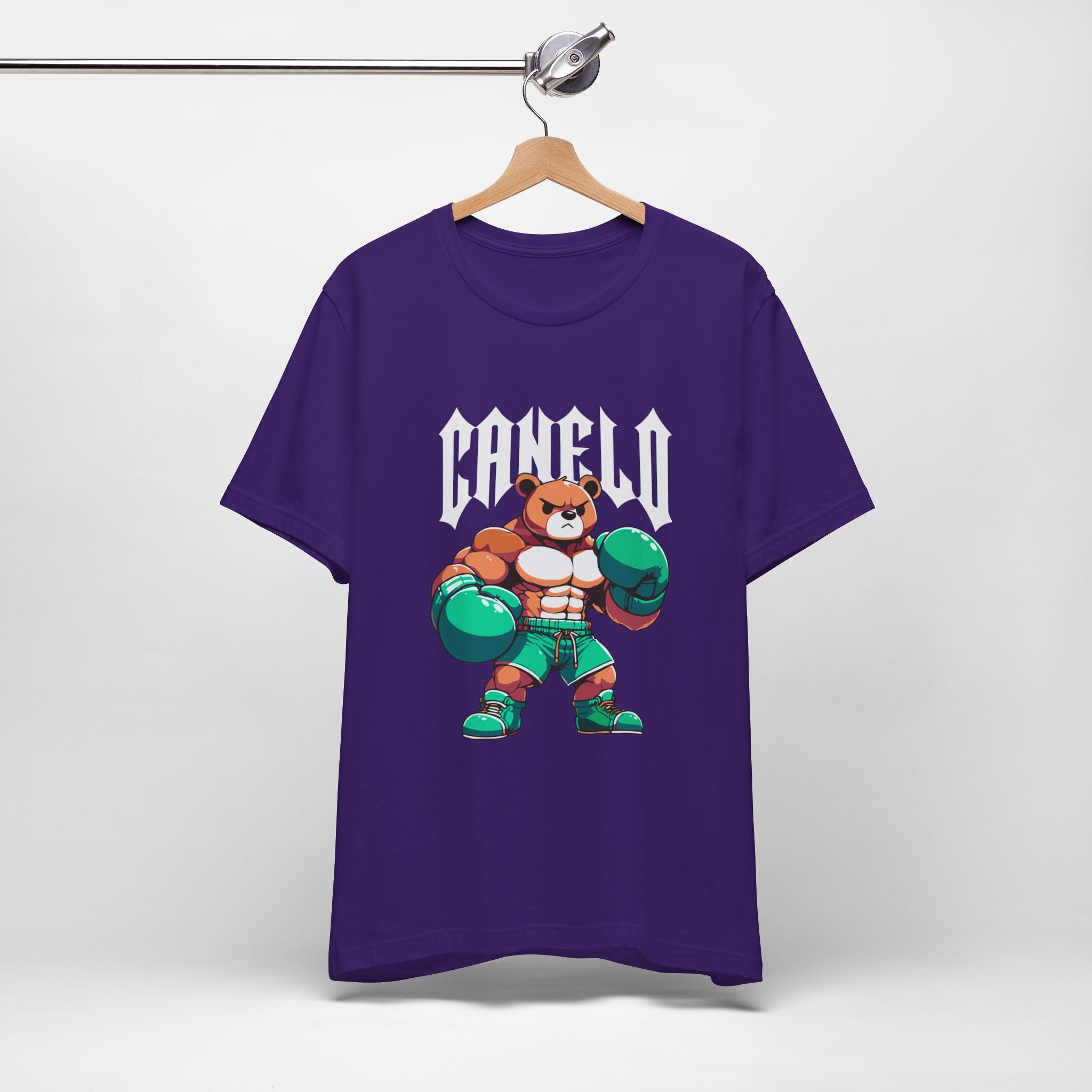 Boxing Bear T-Shirt - Unisex Jersey Short Sleeve Tee Inspired by Canelo