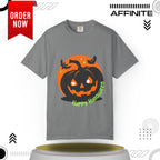 T-Shirt Mens Halloween T Shirts - Wickedly Soft Garment-Dyed Tee Grey