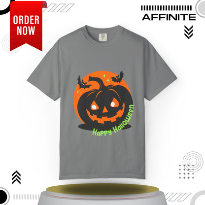 T-Shirt Mens Halloween T Shirts - Wickedly Soft Garment-Dyed Tee Grey
