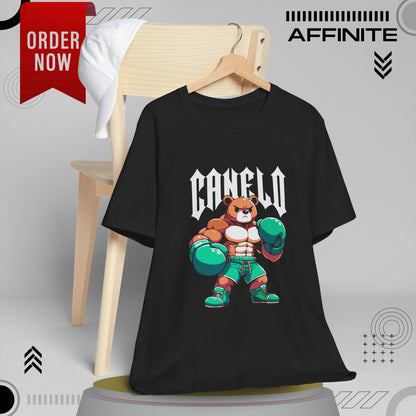 T-Shirt Boxing Bear T-Shirt - Unisex Jersey Short Sleeve Tee Inspired by Canelo