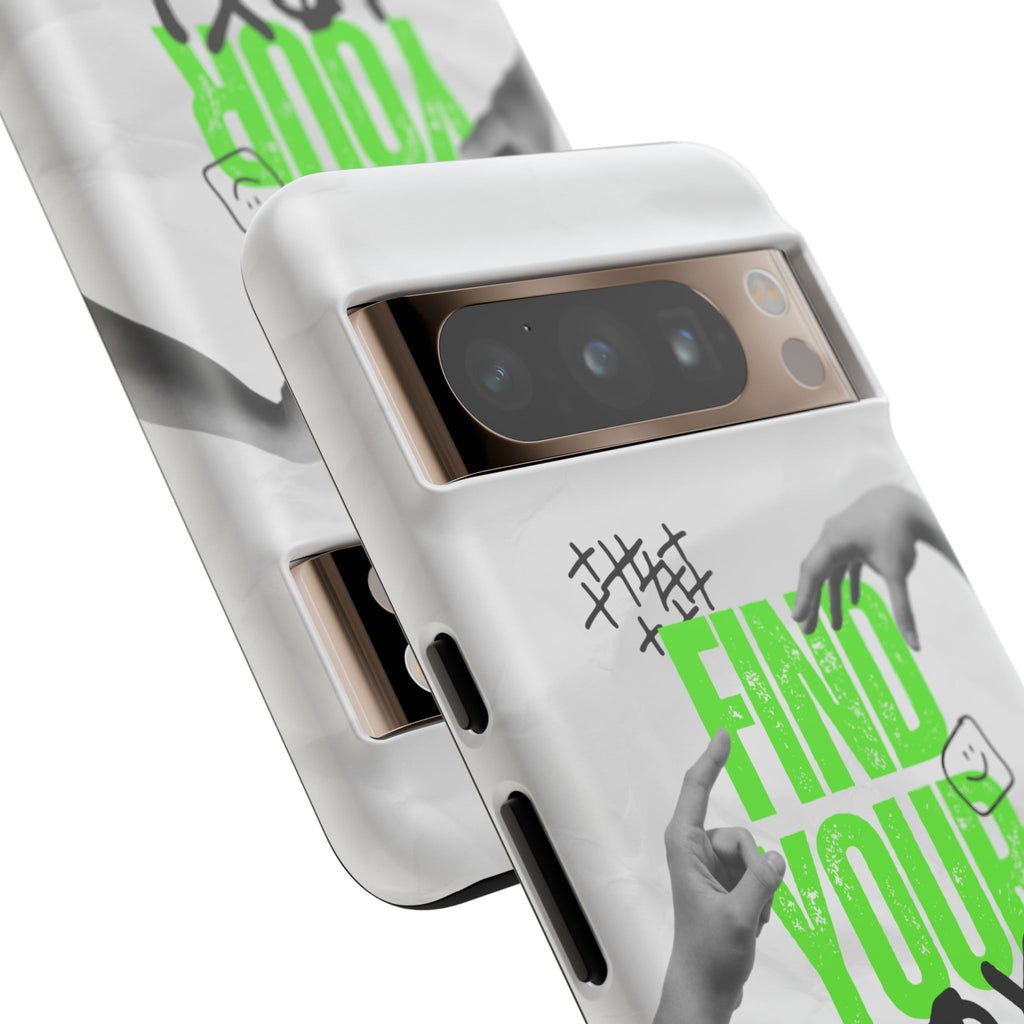 Phone Cases - Find Your Joy Themed Tough Phone Protection for iPhone, Samsung, Google Pixel (Matte/Glossy)