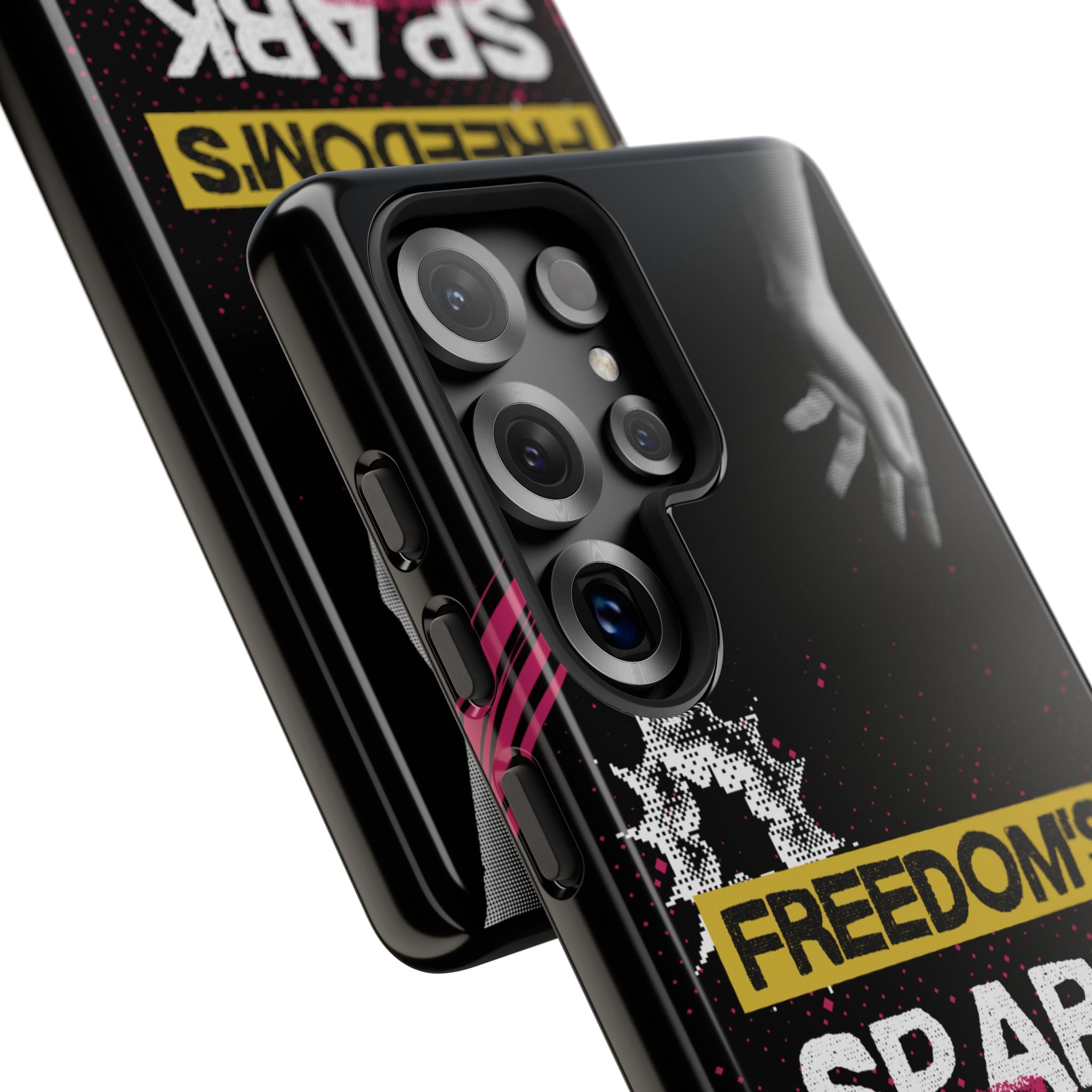 Tough Cases - Freedom's Spark Motivationsl Themed Phone Protection for iPhone, Samsung, and Google Pixel (Matte/Glossy)