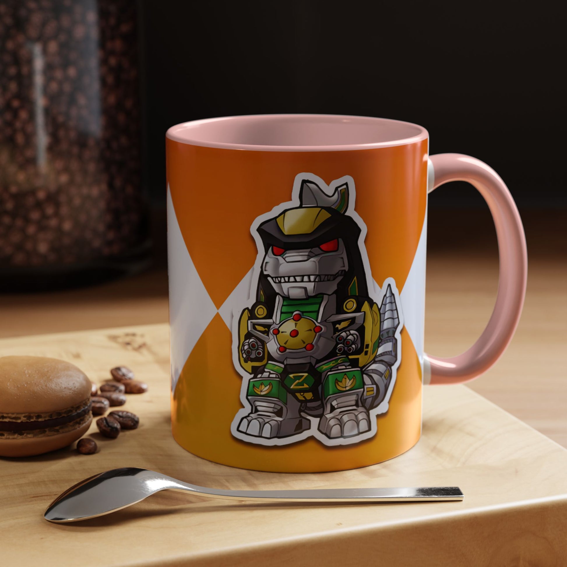 Mug Power Rangers Dragonzord Mug – 11oz & 15oz Ceramic Coffee Cup