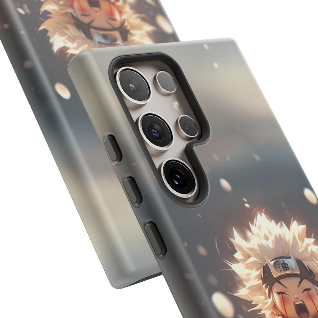 Anime Phone Case – Chibi Jiraiya Tough Protective Case for iPhone & Samsung