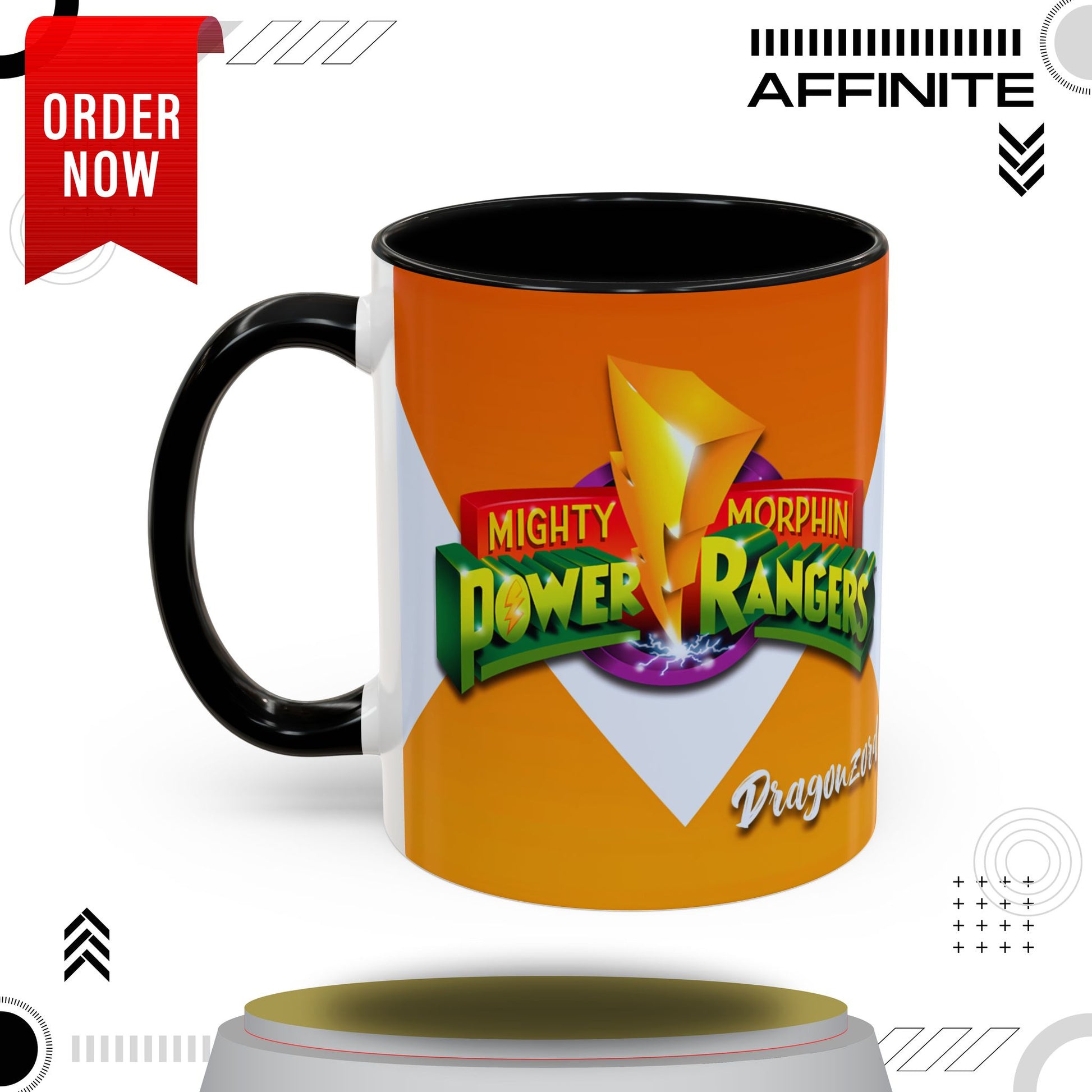 Mug Power Rangers Dragonzord Mug – 11oz & 15oz Ceramic Coffee Cup