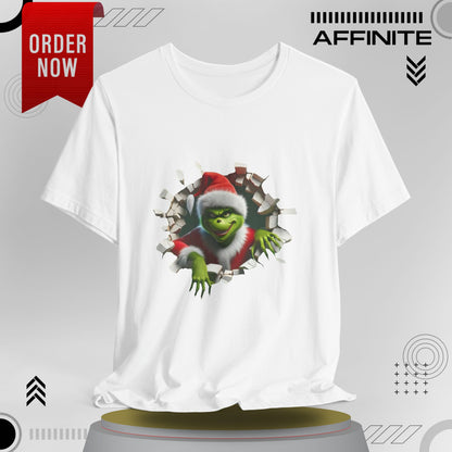 T-Shirt The Grinch Unisex Jersey Short Sleeve Tee | Soft Cotton Christmas T-Shirt