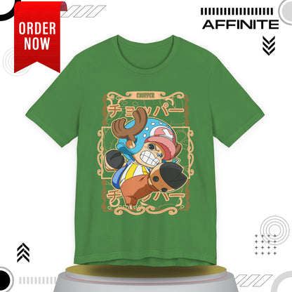 T-Shirt Anime-Inspired Unisex Short Sleeve Tee - 100% Cotton Chopper T-Shirt by Bella+Canvas