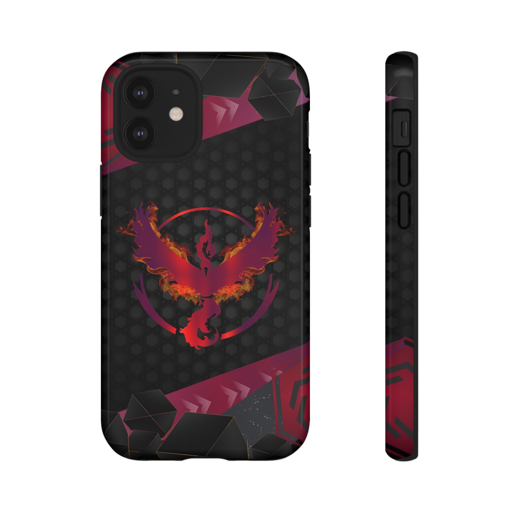 Pokémon Phone Case – Team Valor Tough & Rugged Dual-Layer Protection for iPhone, Samsung, Pixel | Wireless Charging Ready