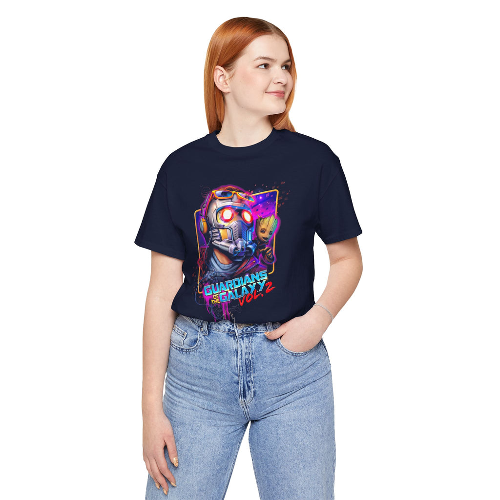 Guardians of the Galaxy Vol. 2 Unisex Jersey Tee | Retro Graphic T-Shirt