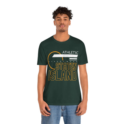 T-Shirt Unisex T Shirt - Athletic Staten Island Tee | Casual Comfort Fit | Affinite