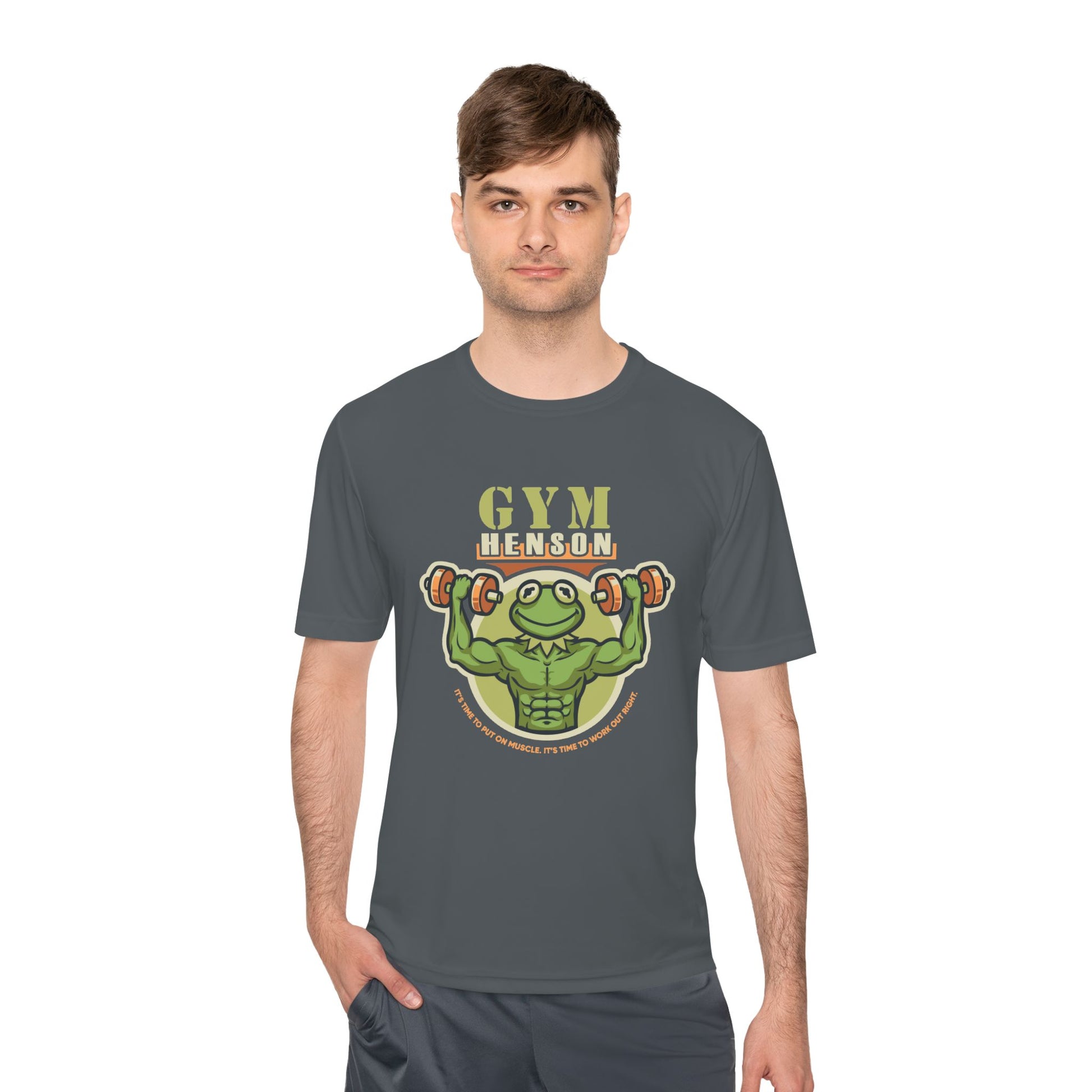 T-Shirt Workout Shirt - Gym Henson Moisture Wicking Tee | Motivational Fitness Apparel